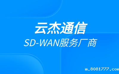 sd-wan组网搭建能带来什么样的效果?