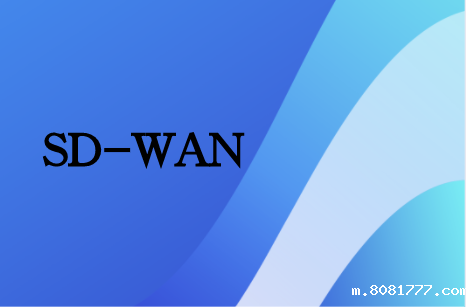 广域网SD-WAN转型建设